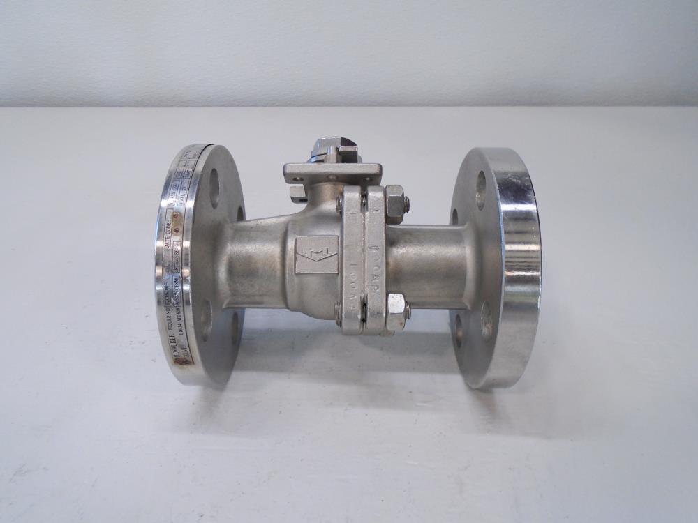 Milwaukee 1" 300# CF8M 2-Pc Full Port Ball Valve F20SS300F